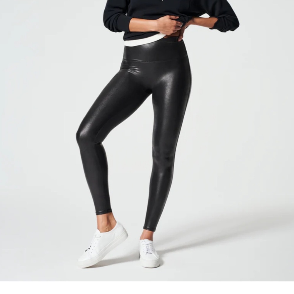 Spanx Faux Leather Leggings